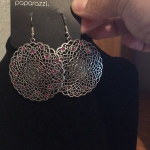 Beautiful pink earrings